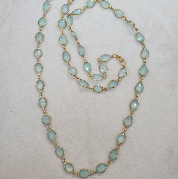Indian Chalcedony Necklace - Picture 4 of 4